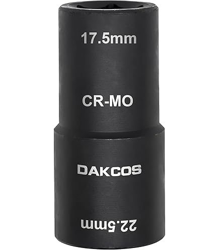 Set Chiavi A Bussola Per Ruote - 17mm, Con Protezione Cerchioni, Per Auto E Moto - Foto 14