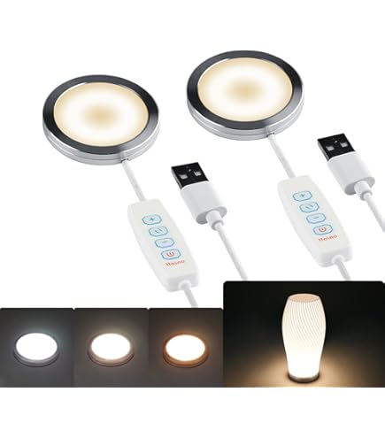 thumbnail image 2 of Bambu P1s Howarx 3D Printer LED Lamp Kit 001 V2.0, Compatible With Bambu Lab A1 /A1mini/P1S/P1P/X1C Makerworld Maker's Supply Hardware Kit 5V USB Powered, 3 Color Temperature Adjustable 3d Printer Enclosure 2 of 13