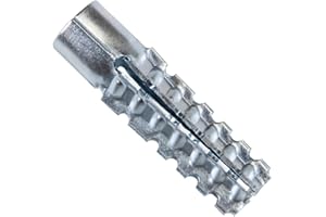 PARCO Lot de 50 chevilles en métal pour béton cellulaire - En acier galvanisé - 5 x 30 mm