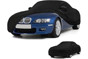 KISTRBA Housse de Voiture Interieur pour BMW Z3 1996-2002, en Satin Doux, Extensible, Respirante, Protection Contre la Poussière, pour Garage Souterrain, Exposition de Voiture