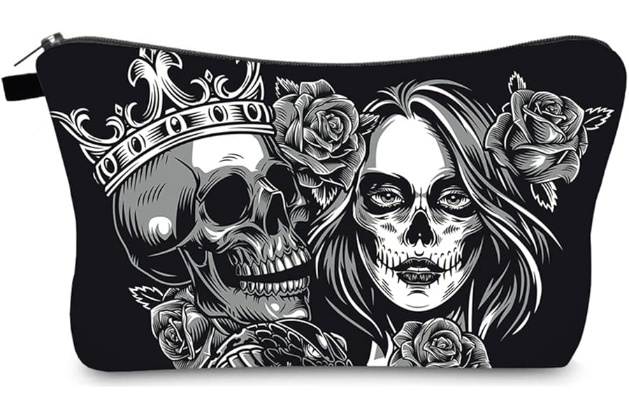 FAVORTALK Travel Cosmetic Case Portable Makeup Bag with Fashion Sku...