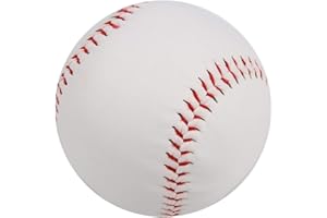 ZERONE Pelotas de b¡§|isbol Profesionales, Pelotas de Espuma Suave de PVC Cosidas a Mano para la formaci¡§?n de j¡§?Venes Adultos Juegos de b¡§|isbol Profesional