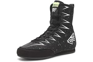 XFQ Kids' Boxing Shoes, Combat Training Boots High Top Breathable Wrestling Fitness Sneakers