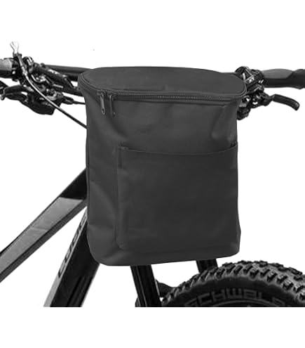 Sacoche De Guidon Vélo CODIRATO – Étanche, Nylon 900D, Fenêtre Tactile GPS, Fixation Triangulaire – Noir