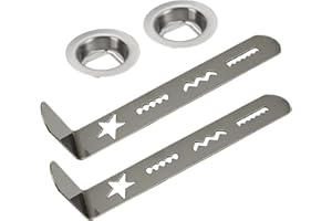 HSENTIMENH 2 piezas Accesorio para Hacer Galletas, Accesorio de Picadora de Carne, Accesorio para Repostería para Hacer Galletas, Accesorio para Manga Pastelera, Barra Largo Alargado Fabricante Galleta