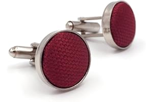 S&W SHLAX&WING SHLAX&WING Color Sólido Rojo Burgundy Boda Seide Krawatte Herren Classic Ties