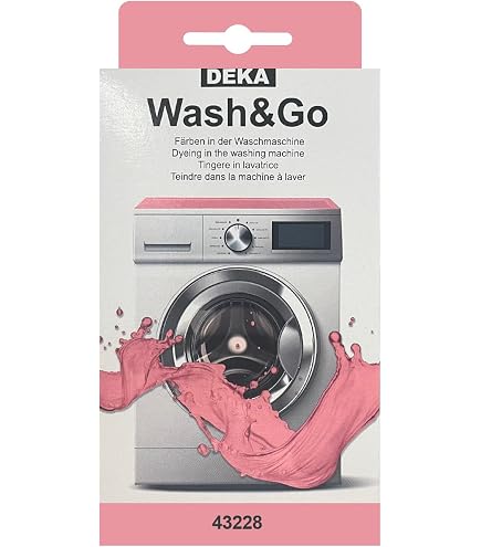 Dylon Maschinenfärbemittel Pfingstrose-Rosa – 2 X 350 G Pods, Für Baumwolle & Leinen, Bis 1,8 Kg Stoff