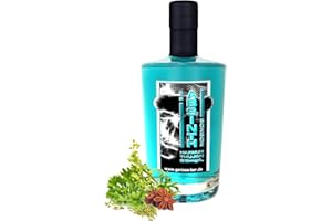 ‎GENIESS-BAR! Absinth Arctic Blue 0,7L - 55% Vol - Eisbonbon Mit maximal erlaubten Thujon 35mg/L