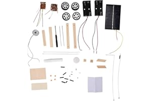 Ensemble modèle de voiture, DIY Assemblé Solaire RC Jouet Télécommande Électrique Véhicule Étudiant Science Expérience Éducative Auto Kit Balance Drive Véhicule Ensemble pour Enfants Enfant En Bas Âge