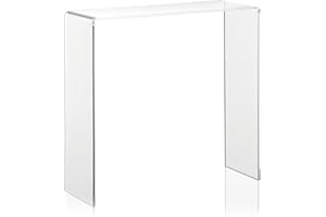 ‎VITADISPLAYS Product rack as a decorative bridge/shoe stand made of original Plexiglas® presentation display/sales stand made of acrylic glass., transparent