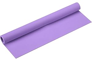 sourcing map Foam Sheets Crafts 35x19 Inch 2mm EVA Craft Foam Paper Foam Sheets for Crafts Projects DIY Cosplay Modeling, Light Purple