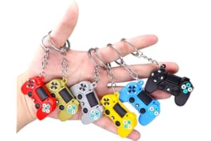 MEIYIFAN 24 Pezzi Portachiavi di Controller di Gioco, Videogiochi Controller Portachiavi, Controller di Gioco Maniglia Portachiavi Ciondolo ciondoli per Videogiochi bomboniere Compleanno