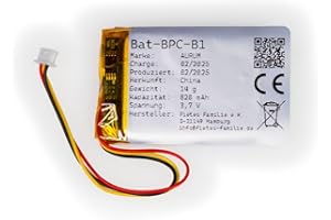 AURUM Batterie Compatible avec Babymoov Babyphone (Expert Care/Premium Care, Type B - 3 câble)