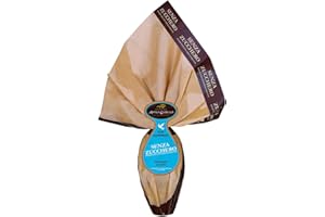 PASTICCERIA ANTICO CASTELLO Uovo di Pasqua SENZA ZUCCHERO al Latte - Antico Castello 250 gr con sorpresa