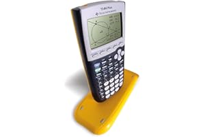 Texas Instruments TI-84 PLUS Graphing Calculator, Yellow/Black, 10/Box (TI84PLUSTKYEL)