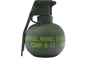 Zhongren Grenades à Main Jouet de l’armée Tactique CS Perles d’Eau Airsoft Grenade Jouets Bataille Jeu d’Eau Balles Recharge BB Douche Rival Jeu de rôle Robe Set de Jeu Cadeau pour 14+ (Vert)