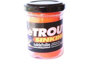 PESCASUBITO Pasta Arancio Affondante per Pesca Trota Pastella Esca Trote Lago Pastina