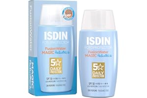 ‎ISDIN ISDIN Pediatrics Fusion Water LSF 50 Kinder-Sonnencreme für das Gesicht, Ultraleichte Textur, Geeignet für alle Hauttypen, 50 ml