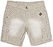 3Pommes Baby Boy's Printed Canvas Bermudas Navy Blue 2 years