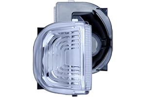 Aligoparts LEFT Passenger Side Wing Mirror Indicator Lens Light For Mercedes Sprinter W907 W910 2019 2020 2021 2022 2023 2024 OEM 9109064700 (Left Indicator Lens)