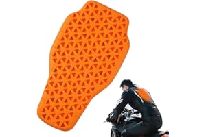 SGZIOO Rückenprotektor Motorrad, Protektorenweste Motorrad, Abnehmbare Rückenprotektor, 42 x 23 cm, Flexibel und Atmungsaktiv Protektoren Motorrad, für Fahrschutz, Radfahren, MTB, Unisex Erwachsene