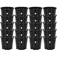 Kraft Seeds Gate Garden! 20 pcs 6 Plastic Plants Nursery Seedlings Pot/Pots Flower Plant Container Seed Starting Pots