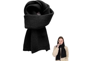 Kendwing Sciarpa Donna Invernale,Sciarpe Donna Invernali Elegante,Sciarpa Uomo Comodo e caldo 160 x 20 cm