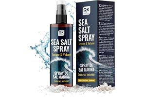 QKnatur Havssaltspray för Ditt Hår, Naturlig Textur och Extra Volym, 200 ml
