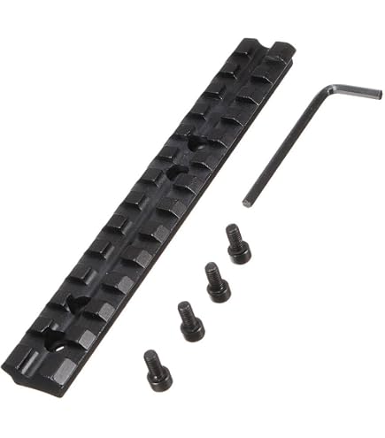 Base Weaver/Picatinny Toni System Per Fucile Remington 7400-750, Made In Italy - Standard Picatinny, Viti Incluse