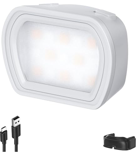 Lumière de remplissage LED magnétique pour DJI Osmo Mobile 6/OM5/4/SE/Zhiyun SMOOTH4/5 /Feiyu Vimble 3, accessoires de stabilisateur de cardan portatif  44