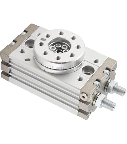 Cilindro Pneumatico Rotante CRB2BW20-90S – Attuatore A Palette In Acciaio Inox Per Aria Compressa, Diametro 20mm, Stabile E Durevole