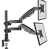 HUANUO 2pcs Adjustable Height Monitor Stand and Storage Organizer for Computer, iMac, Printer, Laptop, Desk with Tablet and P