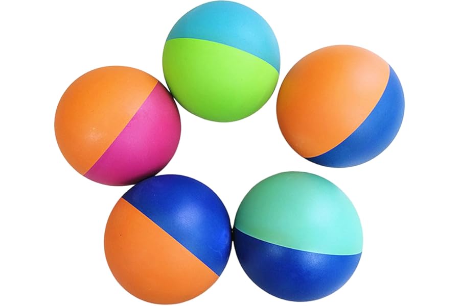 Rubber Handballs for Fitness Training Handball Stickball Racquetball Catch Games and Sports Activities