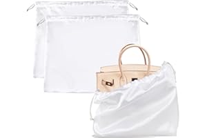 ZSRVAJ 2 PCS Dust Bags for Handbags, Bag Storage for Handbags, Handbag Dust Bags, Dust Bag for Protecting Handbags Purses Shoes Boots Backpacks Travel Storage Boots (White)