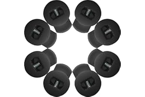 AliBall Glove Locks, Lace Locks for Baseball Glove 8 Pack, Never Need Thying Knots Again, Strong Elasticity, Made Plastic and Springs, Fits All Gloves, Baseball Glove Accessories