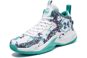 Xuanke Basketballschuhe Herren Damen Mode Sportschuhe Walkingschuhe Leicht Sneaker rutschfest Verschleißfest36-45EU