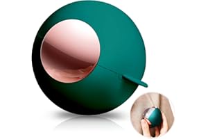 LONIMIA Sticky Lint Roller Ball - Rodillo quitapelusas reutilizable de gel para eliminar el pelo, lavable, herramienta de depilación de animales para mascotas, ropa, sofá (verde)