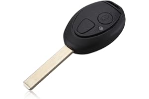 PHONILLICO Coque Clé pour Mini Cooper R50 R52 R53 Cooper S Cabriolet - Plip clé télécommande 2 Boutons avec Lame