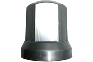 MelTruck Copri dadi ruota Ø 32 mm per viti per camion (40, grigio chiaro, altezza - 54,5 mm)