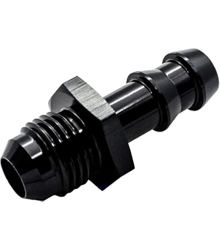 Female AN6 AN -6 To 5/16" 8mm Hose Elbow 90 Degree Swivel Barb - Foto 12