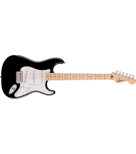 Fender Squier Affinity Series Stratocaster Black - Maple Elektro
