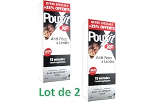 Pouxit XF Anti-Poux et Lentes 250 ml lot de 2 flacons