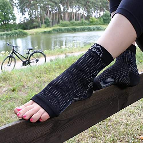 Fersensporn Kompressionssocken für Männer und Frauen – angenehmes Tragegefühl – Linderung von Fuß- und Knöchelschmerzen – Bandage zur Unterstützung bei Plantar Fasciitis - 7