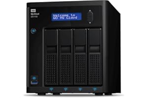 ‎WESTERN DIGITAL WD My Cloud Expert Series 4100 NAS-Speicher 56 TB (zentraler Speicher, kompatibel mit Mac und Windows, 2 Laufwerksschächte, 2 USB 3.0 Anschluss, Dual Core-Prozessor)