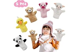 CreepyParty - Marionette per bambini, in morbido peluche, per feste