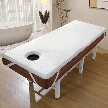 GGYDD Surmatelas En Coton Moelleux Rose 80x190cm - Matelas Futon Tatami Respirant Pour Table De Massage Spa Et Protection Confortable