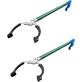 Unger Profesyonel Nifty Nabber Reacher Tutma Aleti ve &Ccedil;&ouml;p Toplayıcı, 91,44 cm, 0, 2 Par&ccedil;a