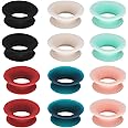 TCMCZ 12pcs Mute Style Pack for Loop Earplugs,Reusable Soft Silicone Mute Insert,Quiet Silicone Mute Insert Accessories for Loop Engage Loop Experience Earplugs Quiet forJourney Home Office Library