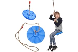 YUSHENGTAI Balancoire Exterieur, Balançoire en Corde d'escalade pour Enfant, Siege Balancoire avec Corde Balancoire Réglable, Balancoire Adulte pour Jardin Intérieur/Extérieur, Portée Maximale 150 kg