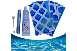 ACQUAVERDE Kit-Reparatur Ultra Frame Pool rund rechteckig Flicken Kleber 10114 G
